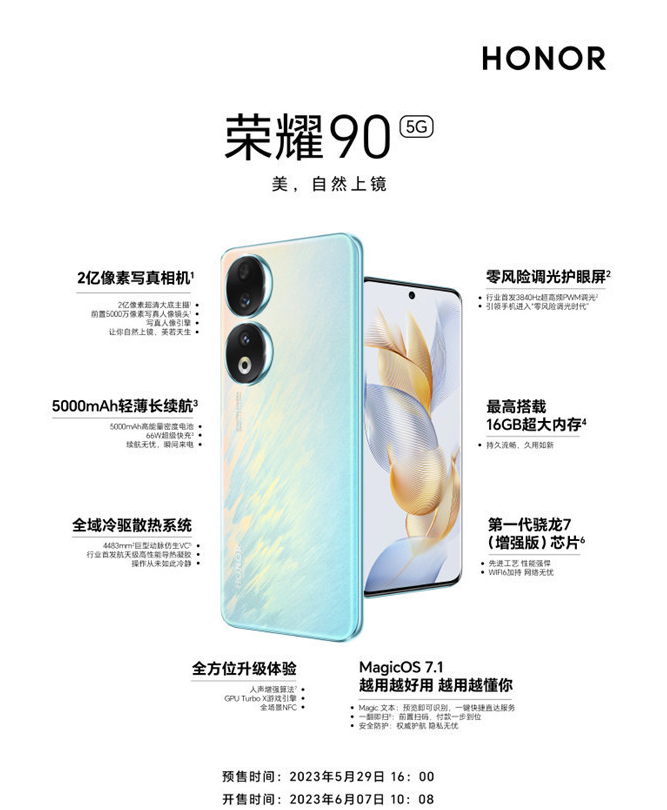 荣耀90系列创造销售奇迹:23分钟打破安卓手机首销记录