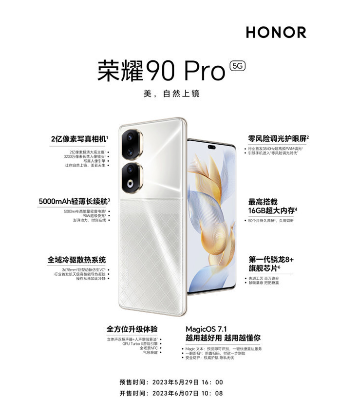 荣耀90系列创造销售奇迹:23分钟打破安卓手机首销记录
