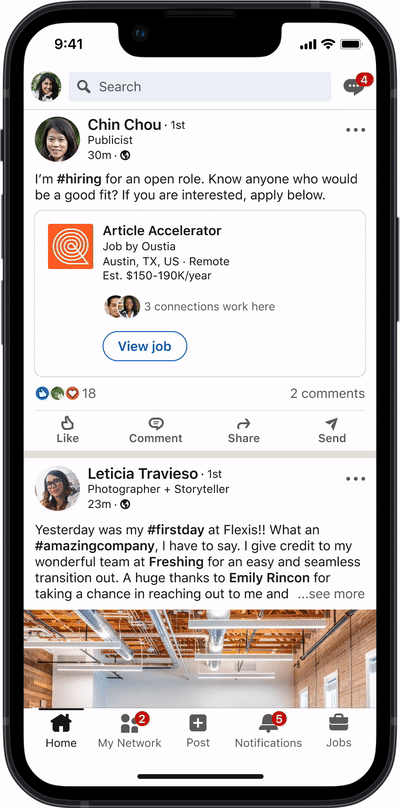 LinkedIn 推出生成式 AI 辅助撰写帖文功能,将向所有用户开放