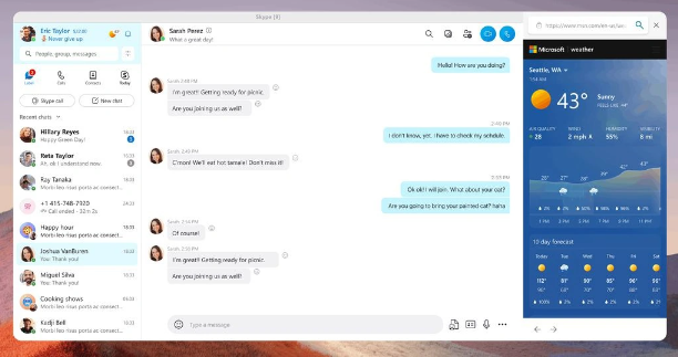 微软推出Skype 8.99.76.102版本,新增多功能和改进