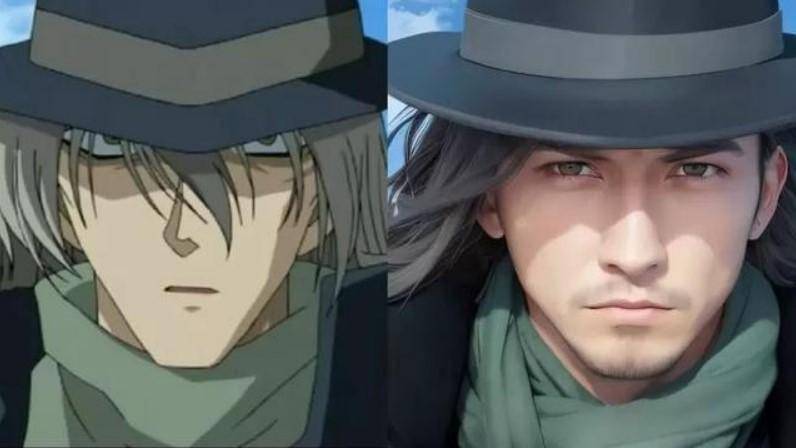 这效果能打几分?AI真人化《名侦探柯南》