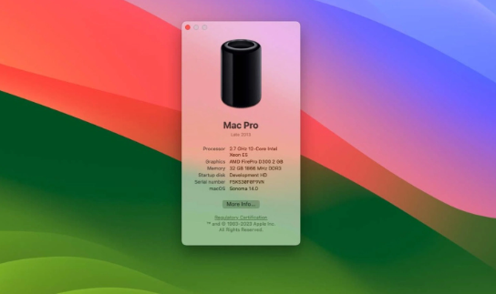 苹果发布macOS Sonoma：部分旧款Mac机型无缘升级