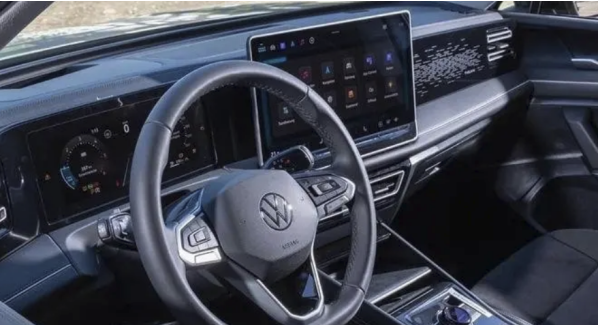 新一代大众Tiguan内饰曝光 配置丰富科技感十足