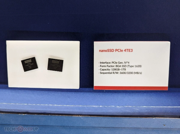 Nano SSD PCIe 4TE3亮相台北电脑展,高速传输助力数据处理