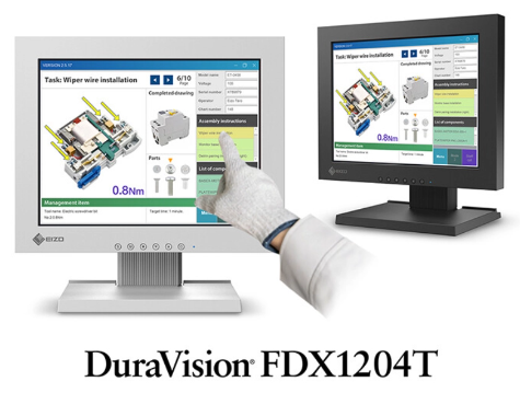 艺卓公司推出专为工业环境设计的DuraVision FDX1204T显示器