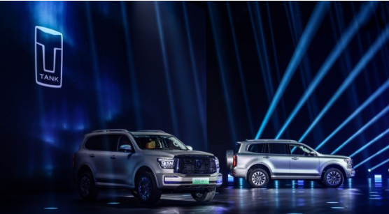 长城汽车旗下中大型SUV坦克500 Hi4-T正式上市 售价33.5万元