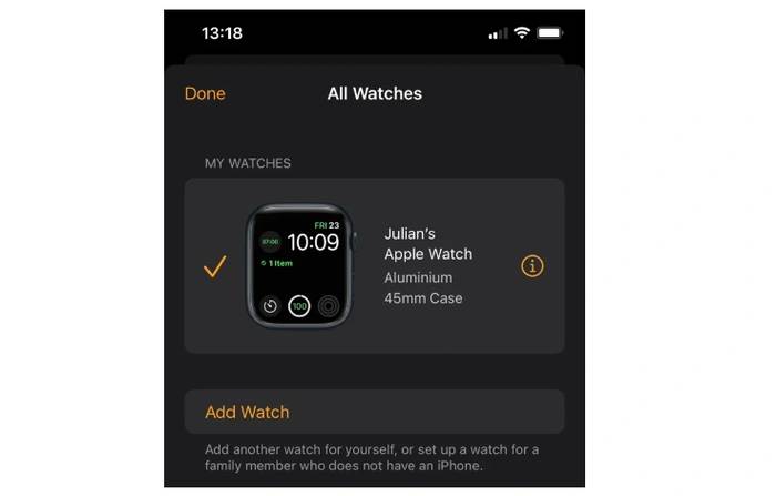 如何将 Apple Watch 连接到新旧 iPhone