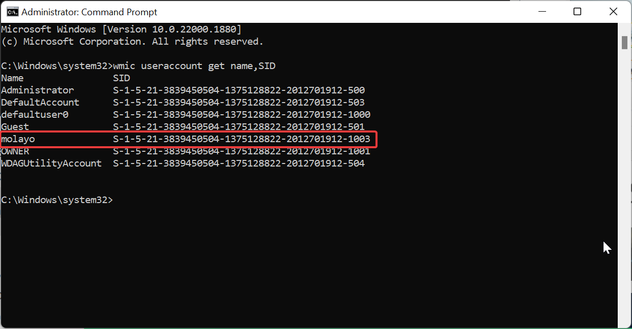 在 Windows 11 上更改用户文件夹名称的 4 个步骤