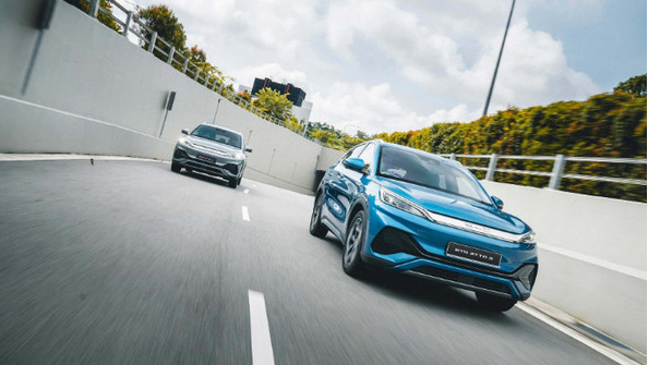 比亚迪在新加坡市场十年耕耘 成为最受欢迎的新能源汽车品牌之一!