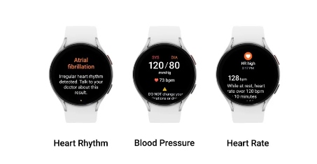 Galaxy Watch将提供更准确的心电图测量功能,帮助用户监测心律异常