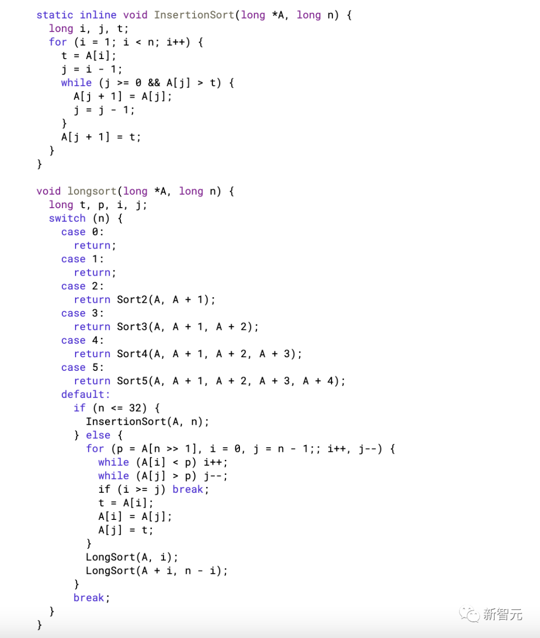 AlphaDev将排序算法提速70%！C语言库作者一文详解DeepMind最新AI