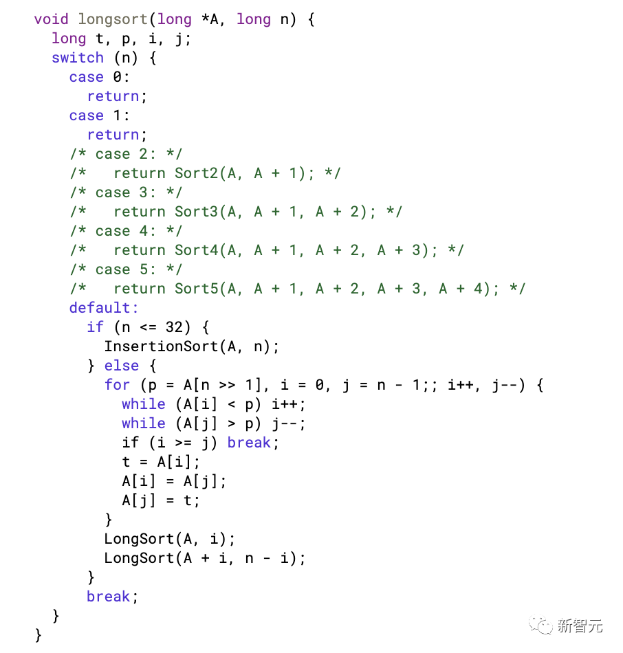 AlphaDev将排序算法提速70%！C语言库作者一文详解DeepMind最新AI