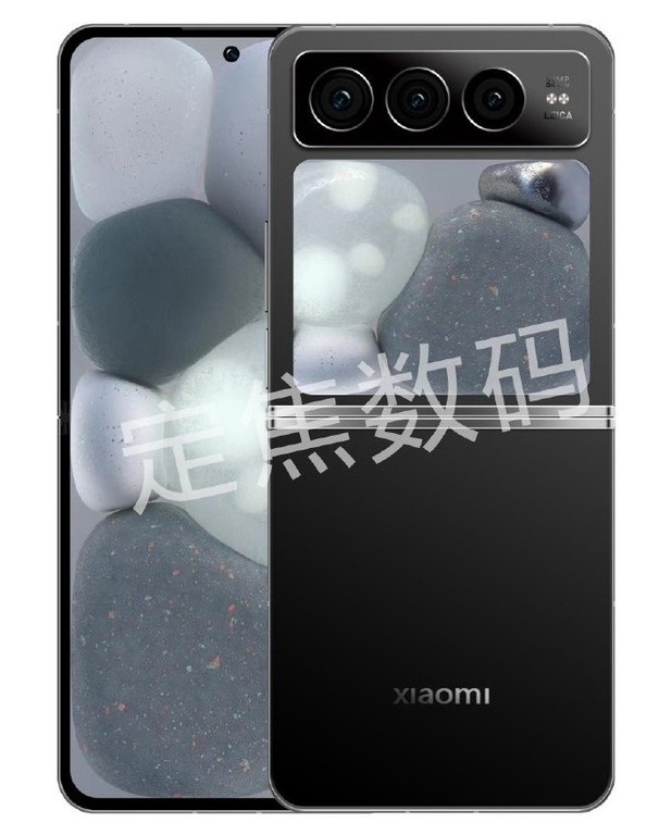 小米竖版折叠屏手机渲染图曝光 设计独特引发期待