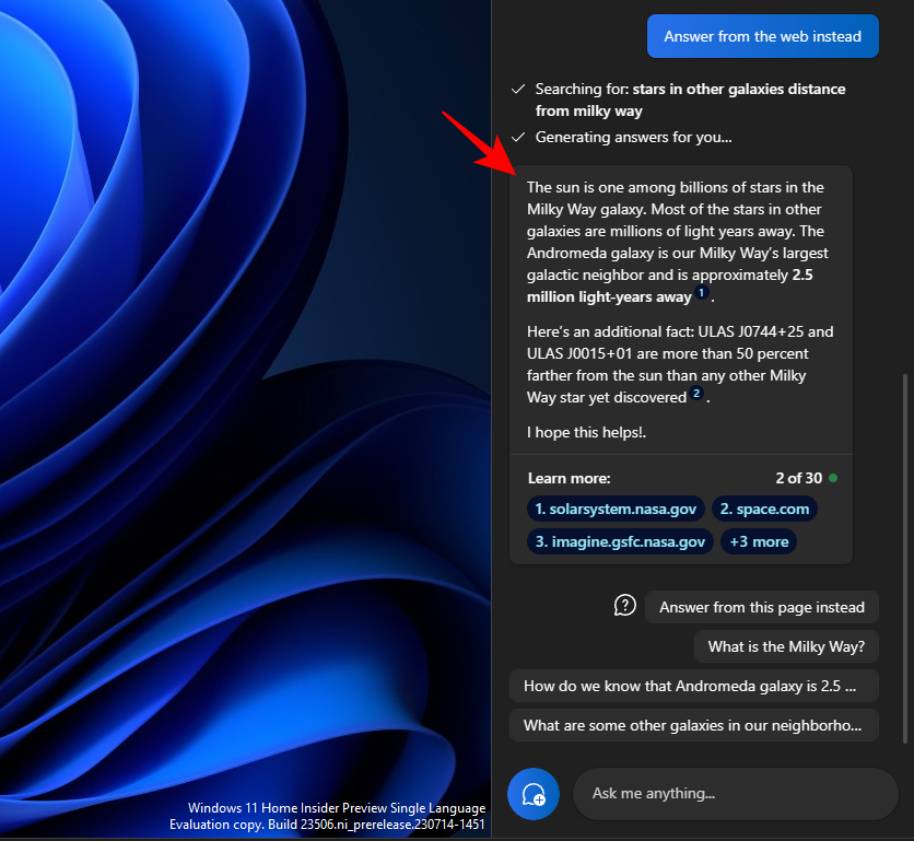 如何使用 Windows Copilot 与剪贴板一起展开、解释、总结或修改复制的文本