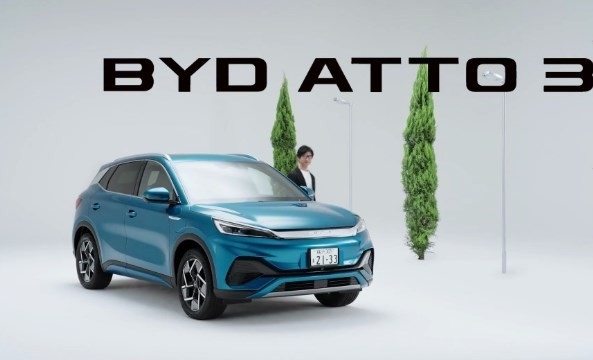 比亚迪ATTO 3挑战日本市场，冲击购车观念！