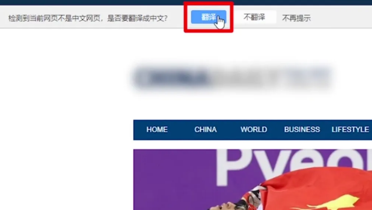 极鹰浏览器怎么使用翻译功能