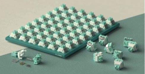 凯华联合腹灵发布冰薄荷 V2 系列轴体,个性化选择全面升级