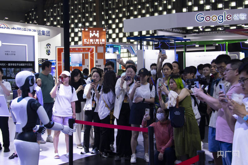 图|2023世界人工智能大会在沪开幕
