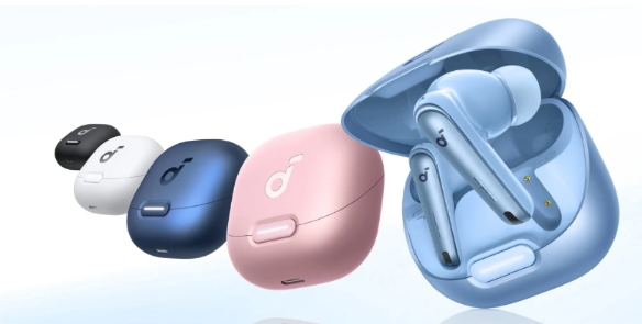 Anker Soundcore Liberty 4 NC耳机：98.5%背景噪音降低，充电盒支持无线充电