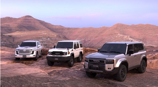 全新丰田陆地巡洋舰 250 型号正式亮相！