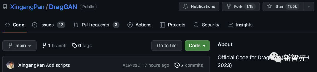 爆火DragGAN正式开源，GitHub近18k星！清华校友带GAN逆袭，大象一秒P转身