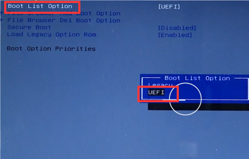 中柏笔记本装win7bios设置的教程