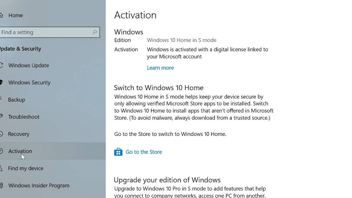 在 Windows 10/11 上如何离开 S 模式