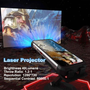 Tank 2登场!Unihertz推出巨大电池和激光投影手机