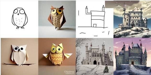 Stability AI推出素描转图像工具Stable Doodle，让涂鸦变成艺术品