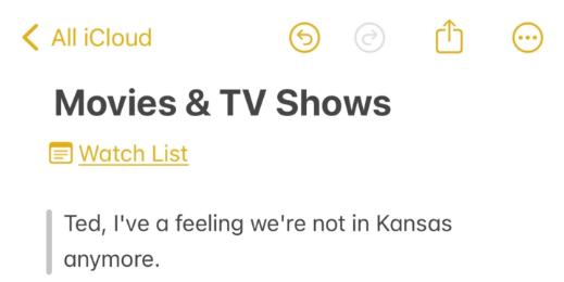 苹果iOS 17 Beta 1和macOS Sonoma Beta 1更新：备忘录应用新增备忘录链接功能