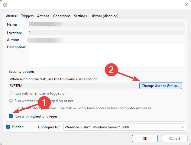修复: 操作员拒绝 Windows 任务计划程序中的请求错误