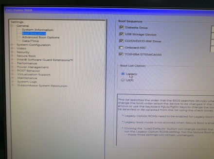 戴尔win10改win7后不能启动的解决方法