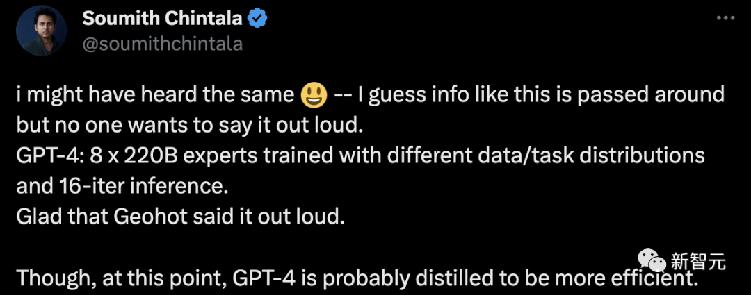 GPT-4参数最新爆料！1.76万亿参数，8个2200亿MoE模型，PyTorch创始人深信不疑