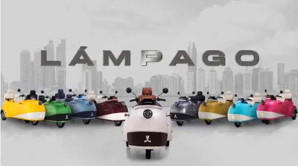 Lampago e-trike:一款时尚的欧洲电动三轮车在市场上亮相