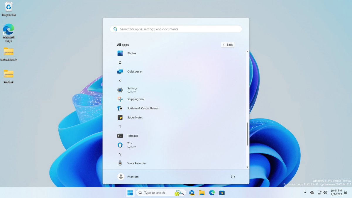 Windows 11 学院:在 Windows 11 Build 23493 预览版中如何快速区分系统应用
