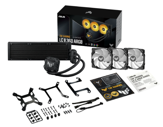 华硕推出首款超大尺寸360毫米水冷散热器,升级散热技术