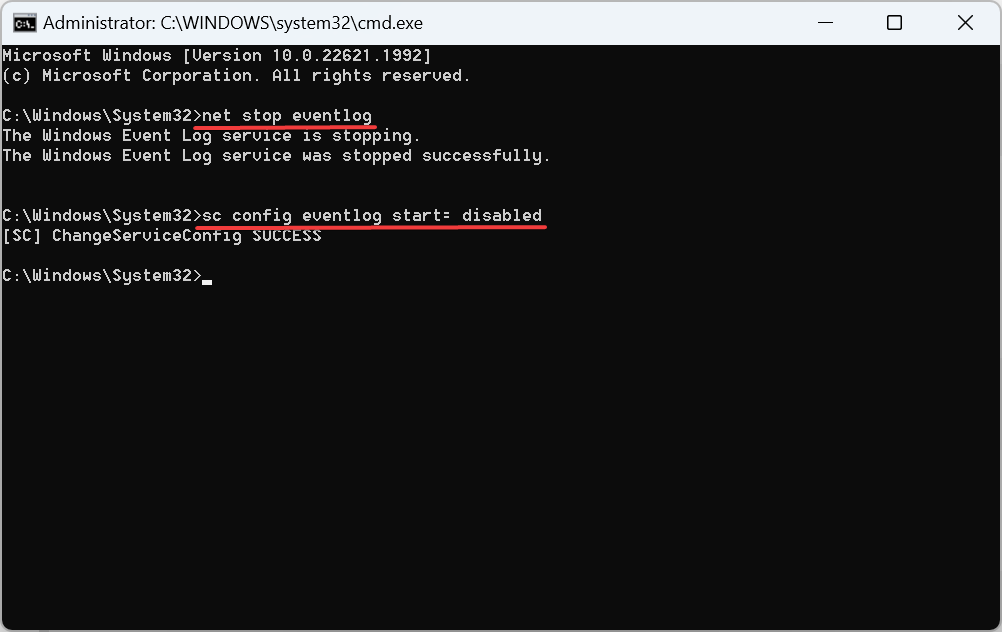 Windows 事件日志禁用教程:简单步骤