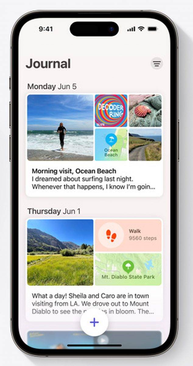 iOS 17:新的Apple Journal应用程序解释,Apple Journal是什么?