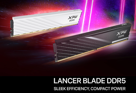 矮版散热设计，威刚XPG LANCER BLADE内存兼容多款CPU散热器