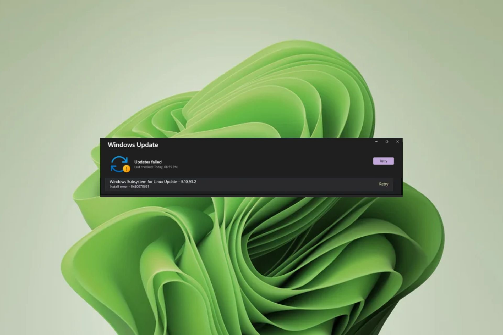 如何解决Windows更新错误0x80070661