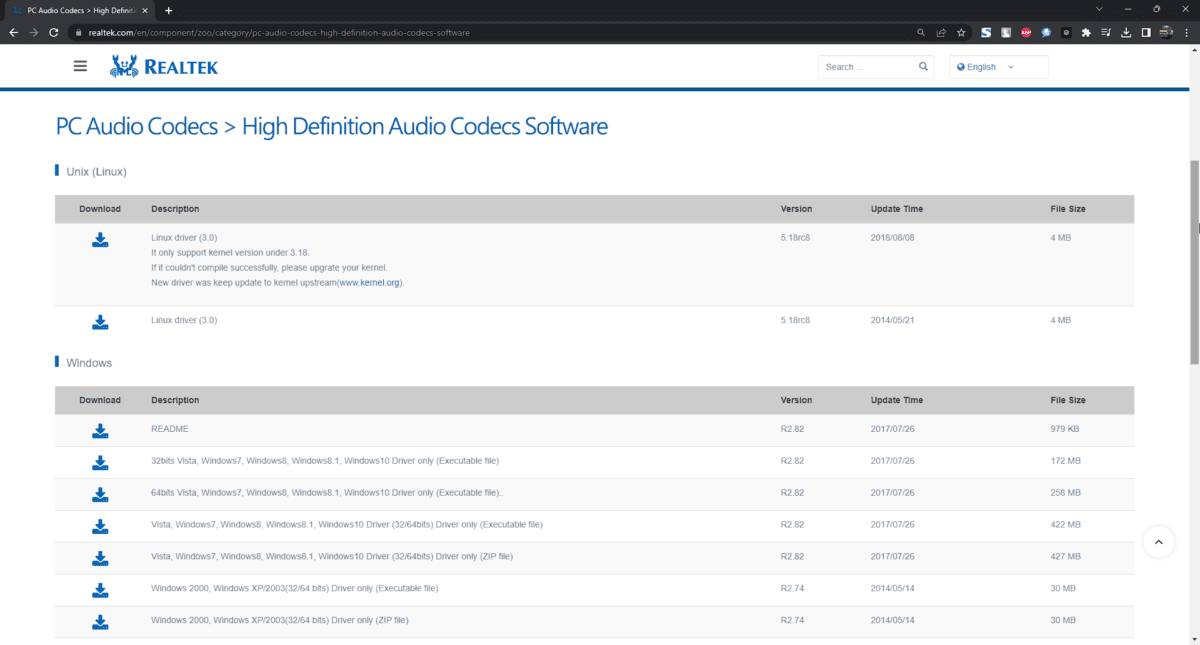 Realtek音频驱动程序:如何在Windows上下载和安装
