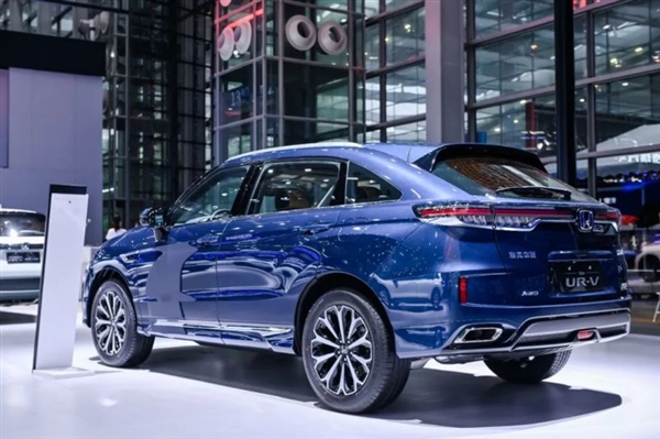 东风本田全新款UR-V亮相粤港澳大湾区车展,外观设计焕然一新
