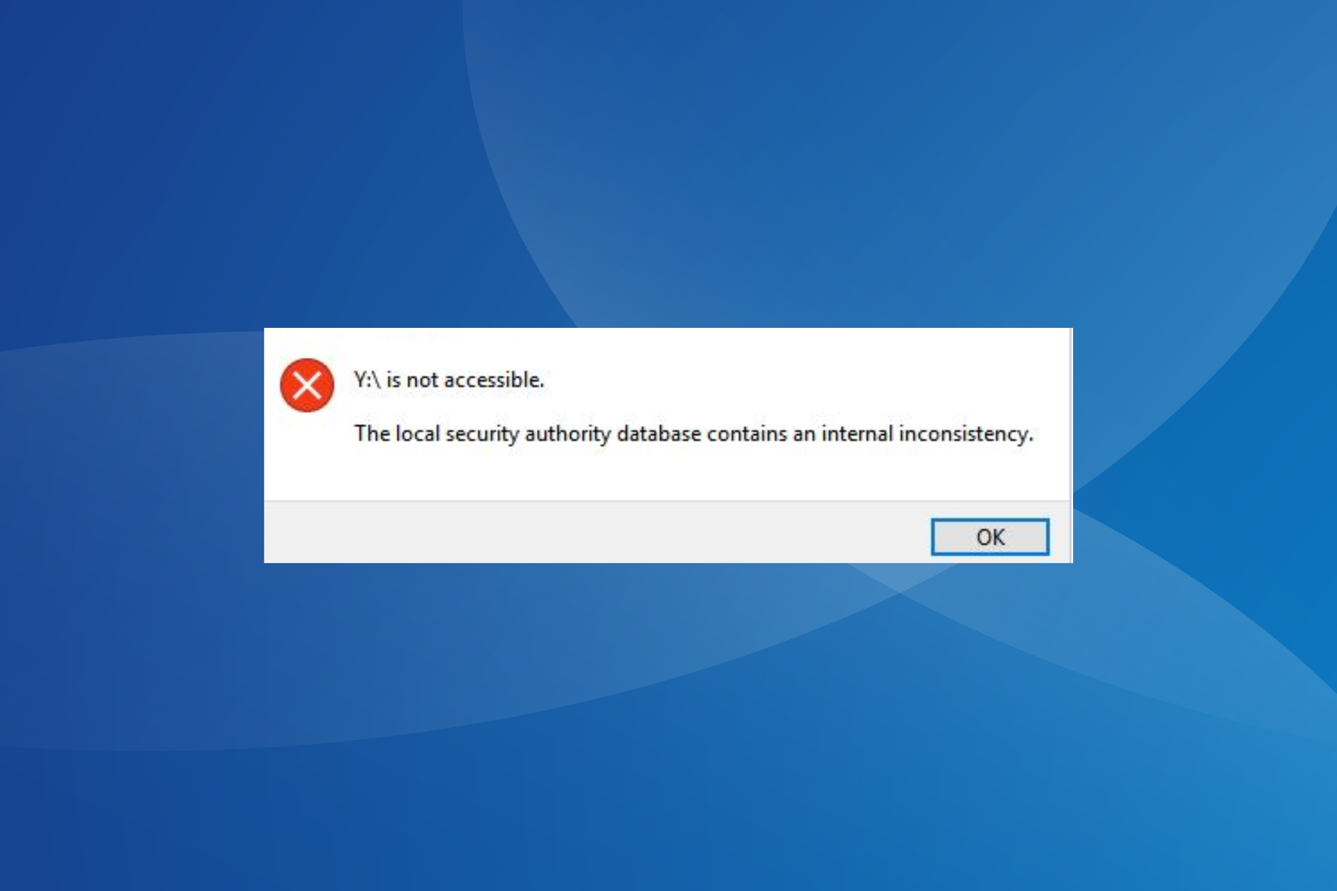 修复： LSA 数据库包含内部不一致