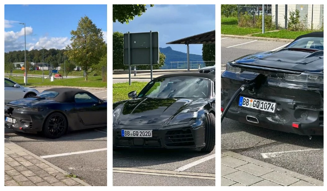 保时捷电动版Boxster即将登场！充电速率曲线曝光引期待