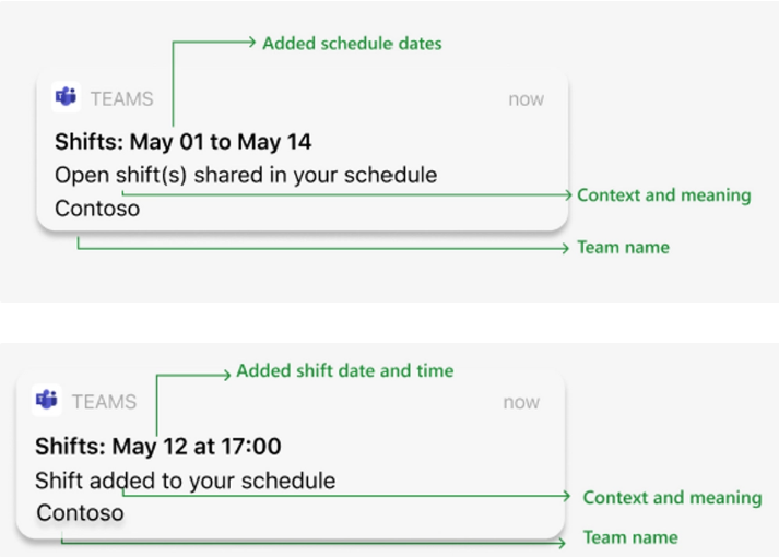 微软Microsoft Teams改进Shifts模块，大幅优化通知系统