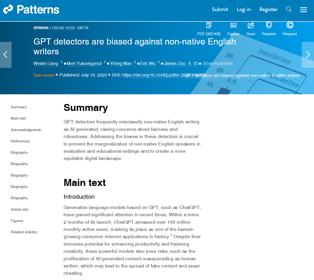 检测器闹乌龙,非英语母语者撰写的英语文章过半被认为是 AI 写的