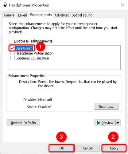 win11系统怎么设置低音加强