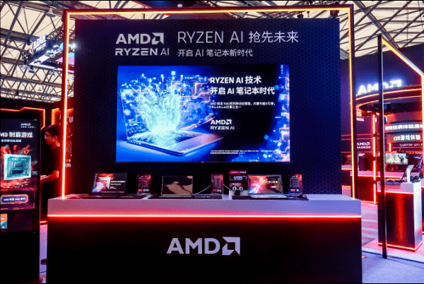 锐龙AI闪耀登场，成为AMD ChinaJoy2023的游戏王者