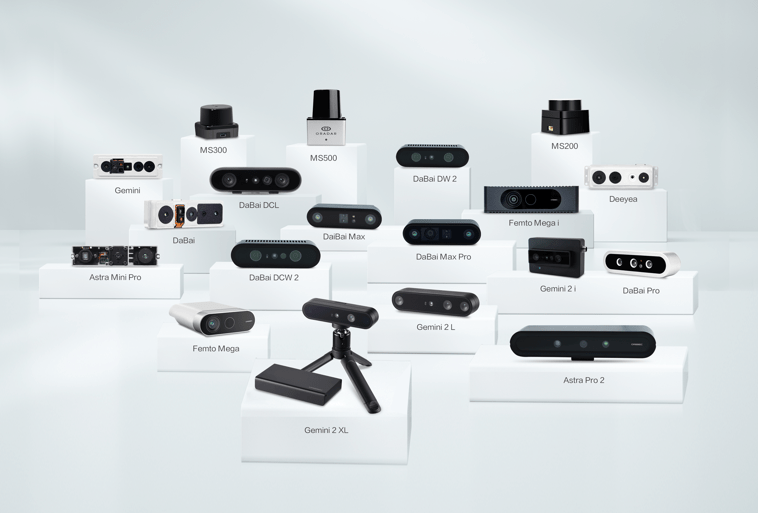 构建视觉产业技术中台,奥比中光推出多款行业突破性新品亮相世界机器人大会