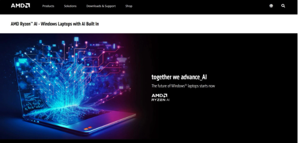 AMD在台北展示锐龙XDNA AI技术,与英特尔竞争AI能力